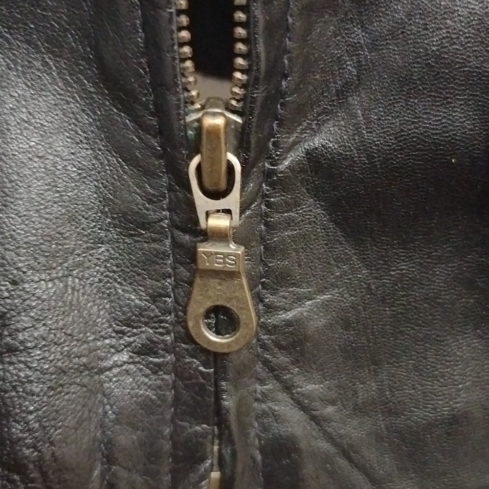 Inventory Sale- Leather Bomber Jacket - image 7